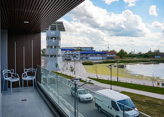 Poem - Roof Pool & Panoramic Sea View Eforie Nord